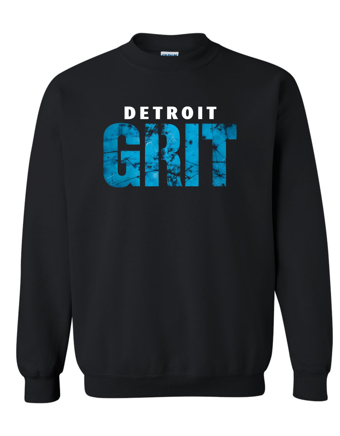 Detroit Grit Unisex Crewneck Sweatshirt | Bella+Canvas Soft Graphic Sweatshirt XS-3XL