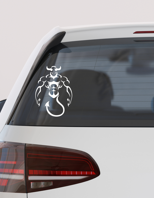Lake Fenton Wrestling Devil 6" Car Window Decal - New Wrestling Design for 2025-2026 Season