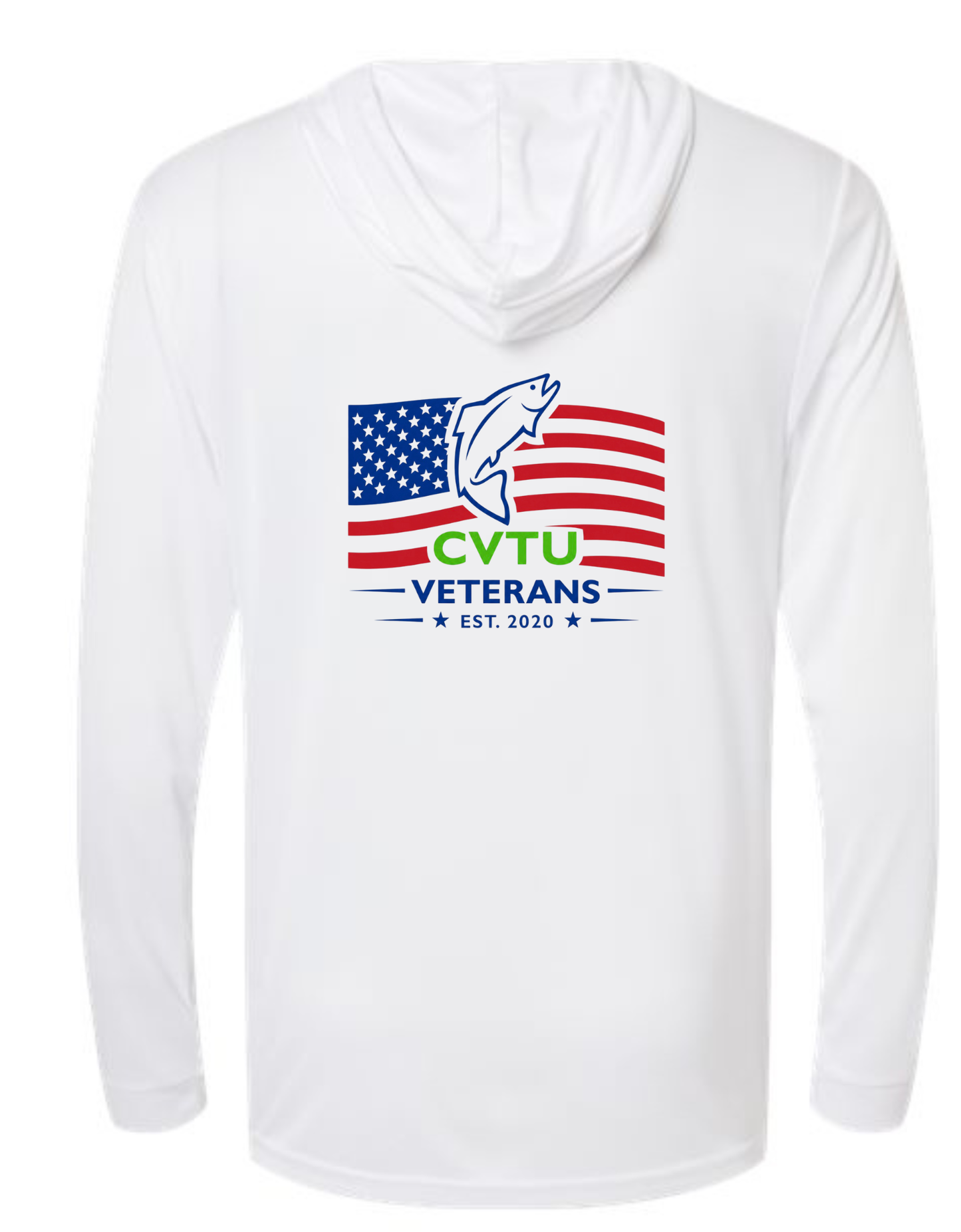 CVTU VETERANS LONG SLEEVE HOODED PERFORMANCE SHIRTS XS-4XL