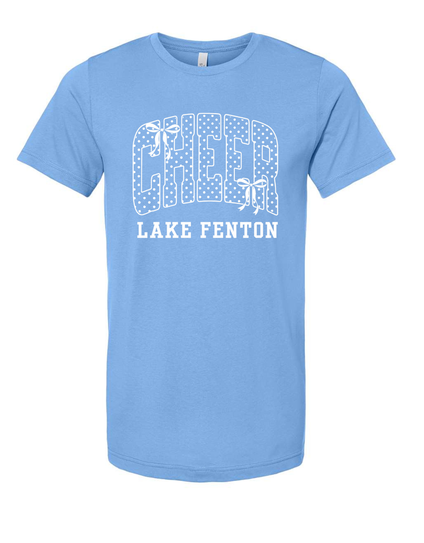 Lake Fenton Personalized Cheer Shirt Bella Canvas T-Shirt Sizes Adult Sizes XS-4XL