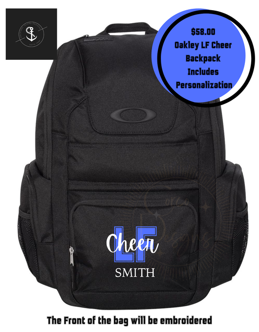 Oakley Lake Fenton Cheer Backpack – Personalized Large Sized Bag 30L