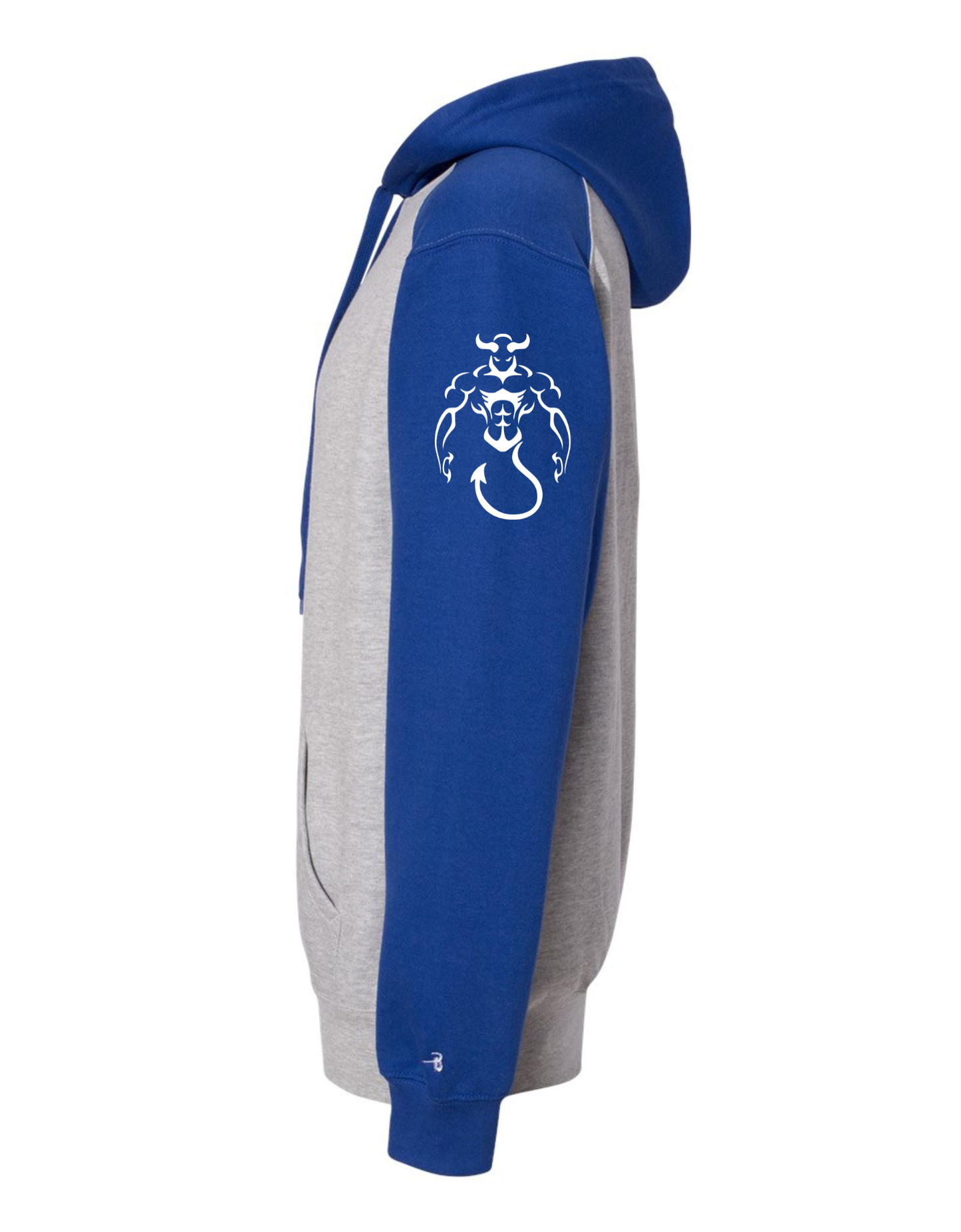 Lake Fenton Badger Warp Royal Blue Hooded Sweatshirt Sizes XS - 4X