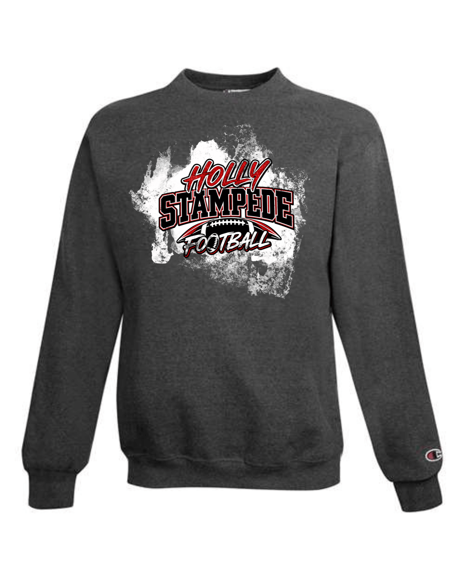 Champion Holly Stampede Football Crewneck Sweatshirts Adult Sizes Small - XL 32.00 2x 3x 36.00