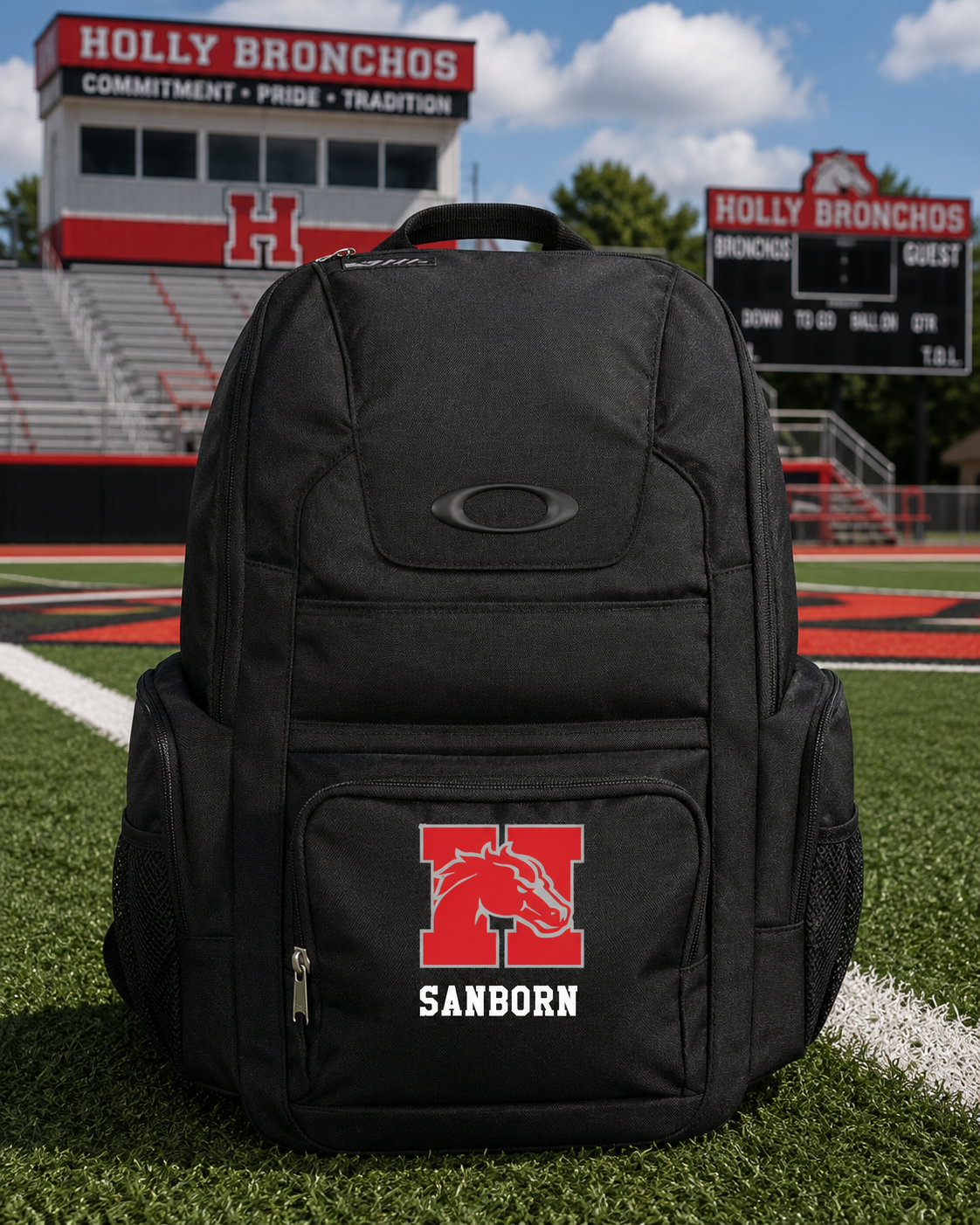 Oakley 30L Blade Backpack | Personalized Holly Bronchos Stampede Embroidered Backpack