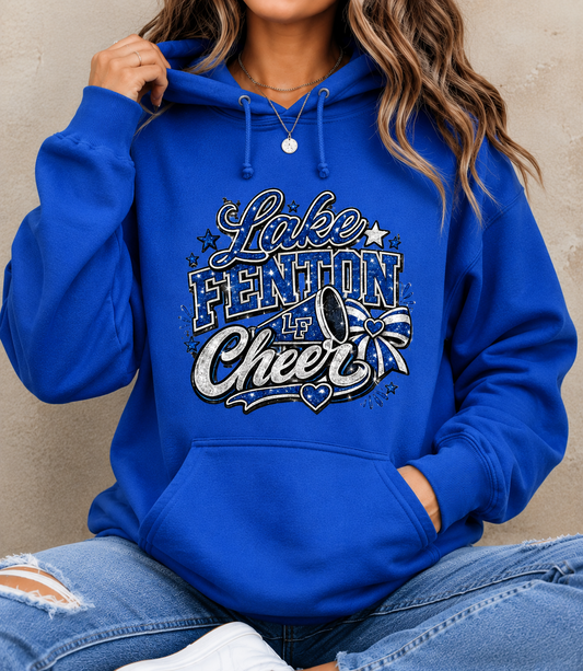 Lake Fenton Cheer & Football Spirit Wear | Gildan Softstyle T-Shirt, Crewneck Sweatshirt or Hoodie