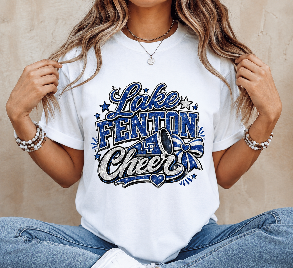 Lake Fenton Cheer & Football Spirit Wear | Gildan Softstyle T-Shirt, Crewneck Sweatshirt or Hoodie
