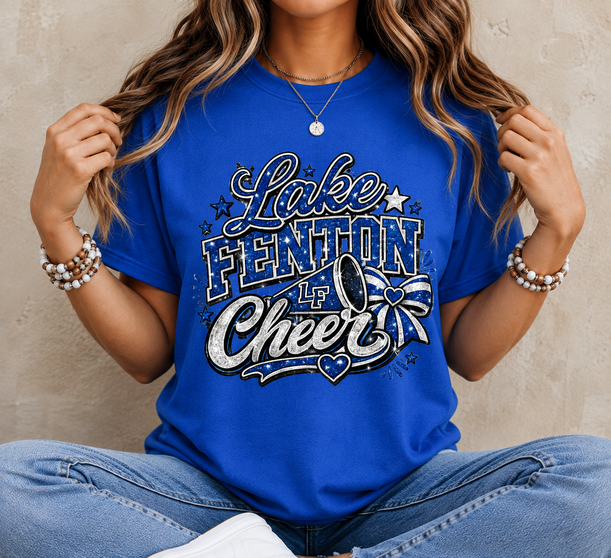 Lake Fenton Cheer & Football Spirit Wear | Gildan Softstyle T-Shirt, Crewneck Sweatshirt or Hoodie