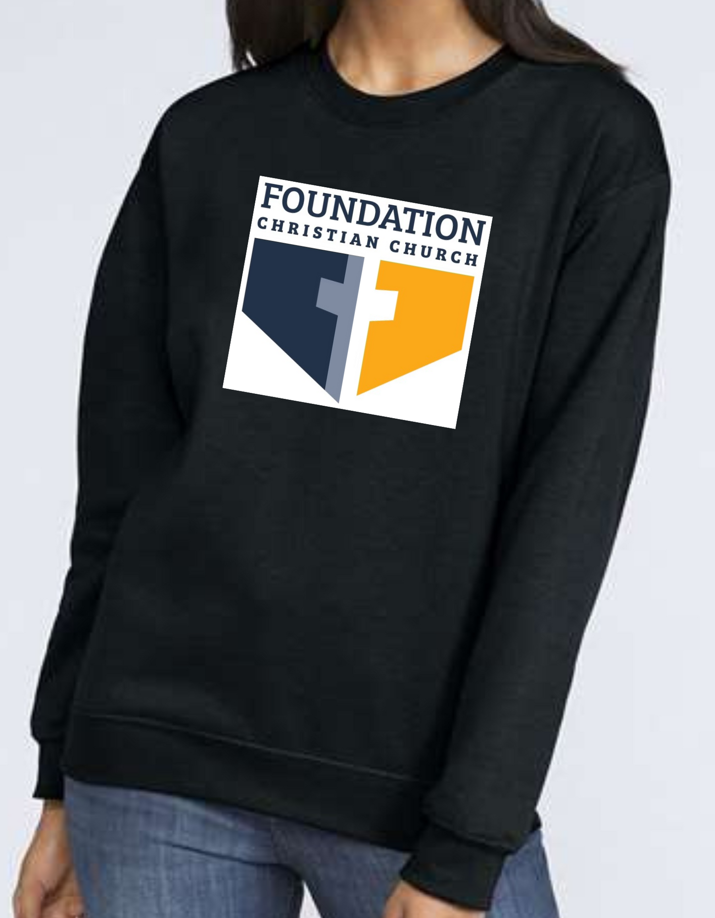 Foundation Christian Church Unisex Crewneck Sweatshirt Sizes S-5XL