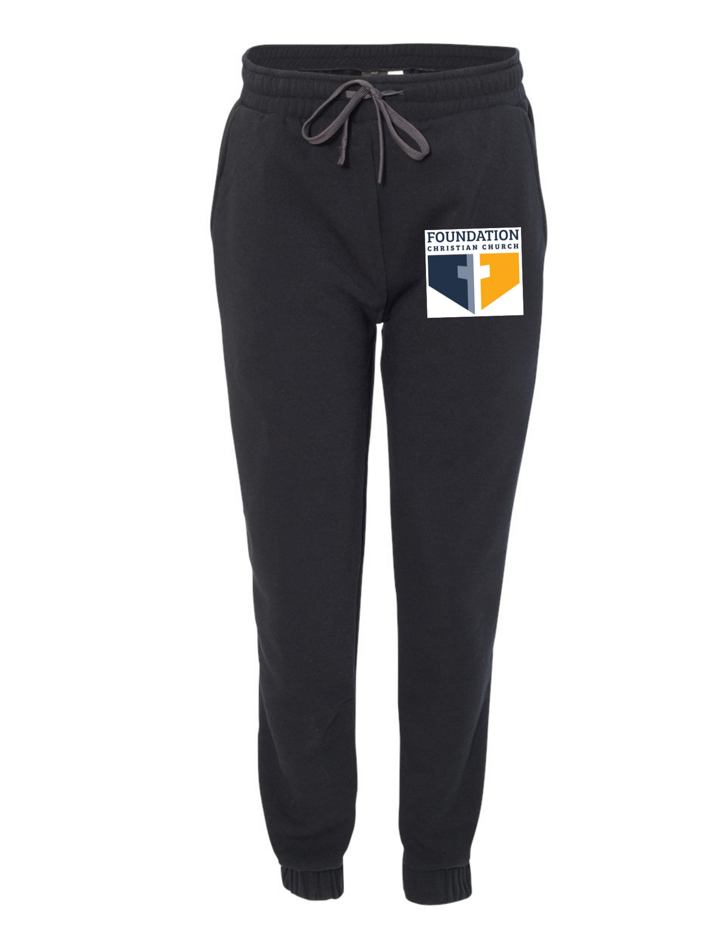 Foundation Chirstian Church Burnside Fleece Joggers Adult Sizes XS-3X