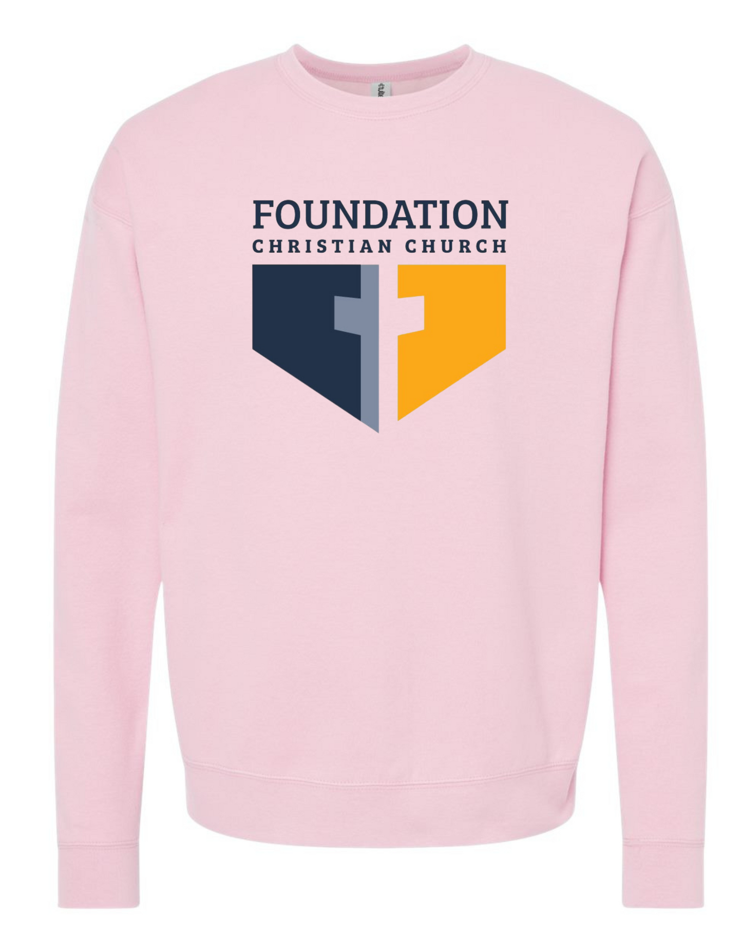 Foundation Christian Church Unisex Crewneck Sweatshirt Sizes S-5XL