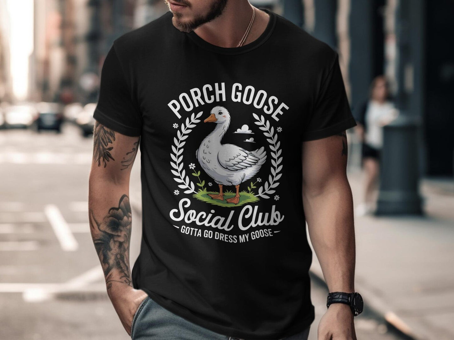 Porch Goose Social Club T-Shirt Unisex Sizes S-5XL, Join The Club!