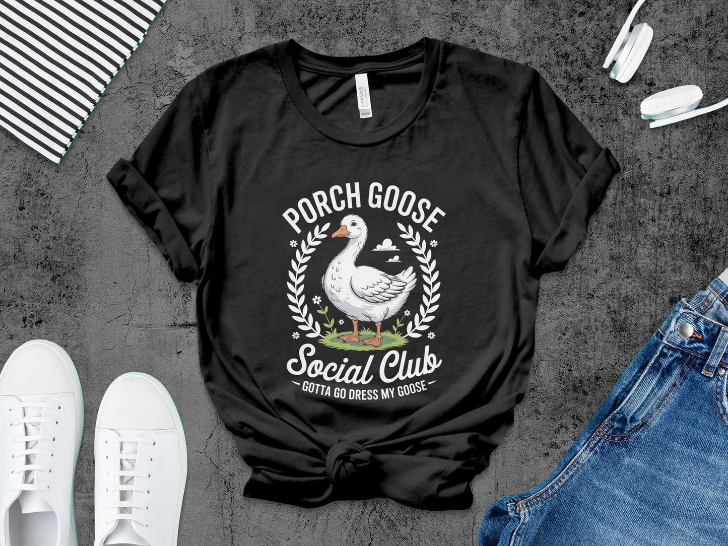 Porch Goose Social Club T-Shirt Unisex Sizes S-5XL, Join The Club!