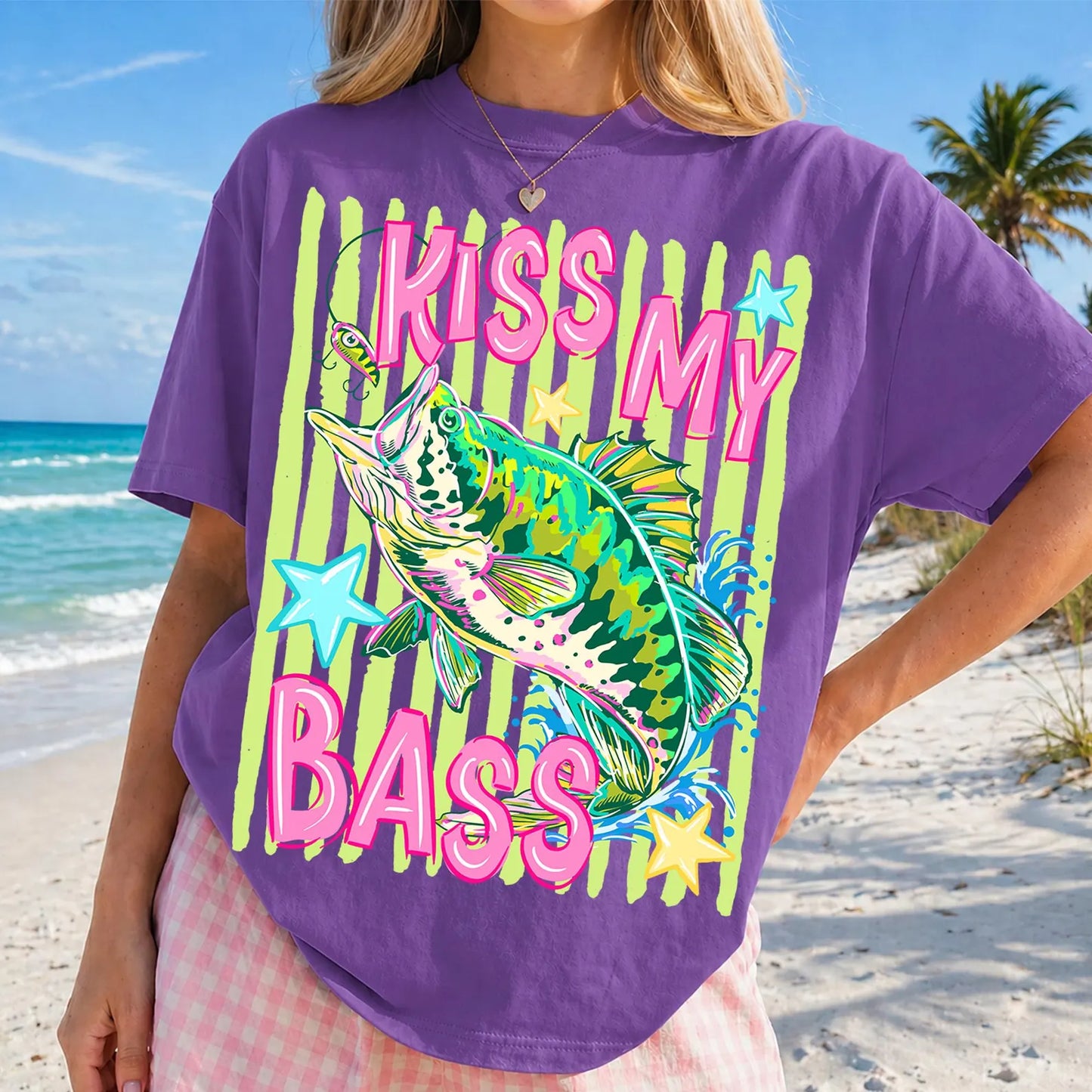 Lake Life  Comfort Colors® T-Shirt | Retro Lake Life Graphic Tee | Colorful Lake Life Shirt