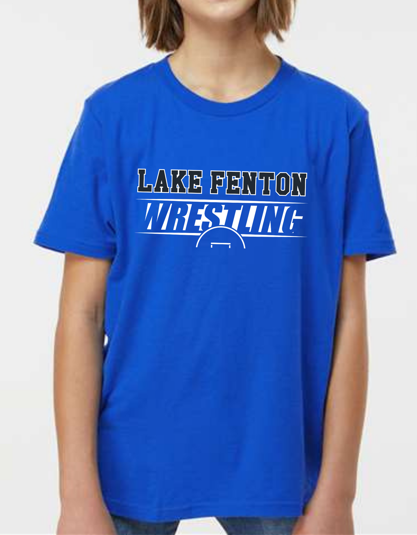LAKE FENTON WRESTLING Youth Tultex SHORT SLEEVE T-SHIRT XS-XL