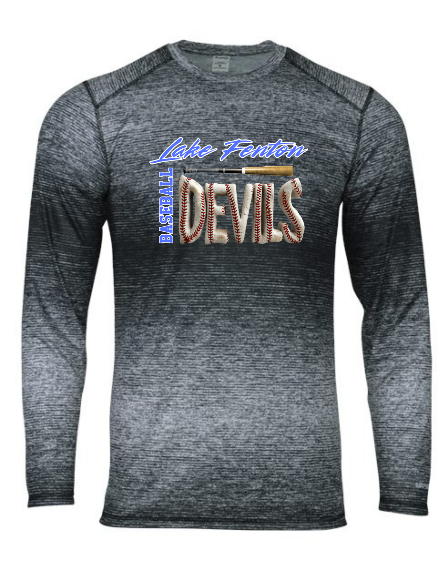 Lake Fenton Baseball Paragon UPF 50 Performance Adult Long Sleeve