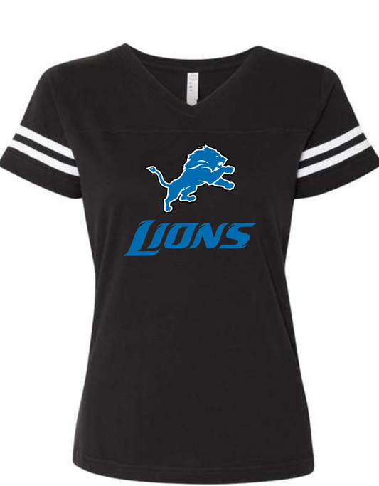 Lions Personalized Jersey LAT Unisex Women's Sizes S-2XL